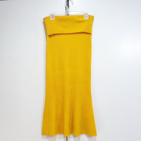 MM Lafeur The York Skirt Tuscan Yellow Size Large - Picture 7 of 7